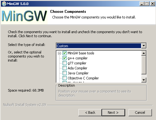 MinGW 5 install (2)